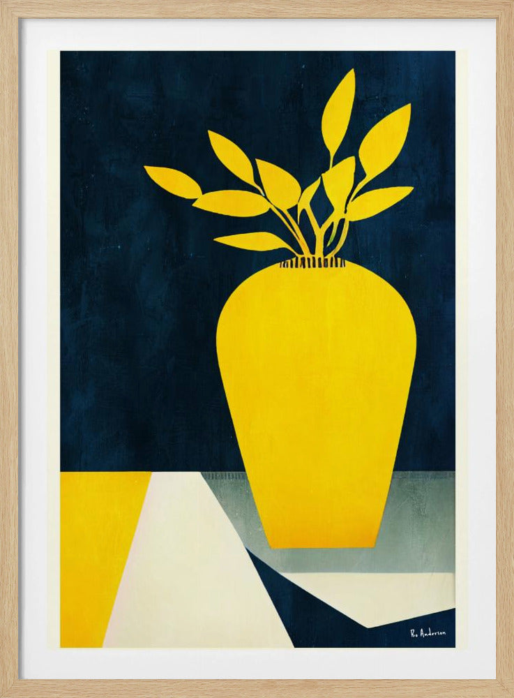 Die gelben Blumen | Poster