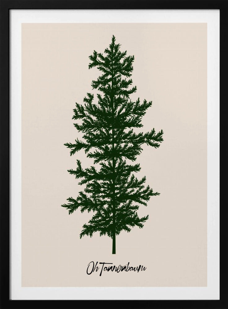 Oh Tannebaum (grün) | Poster