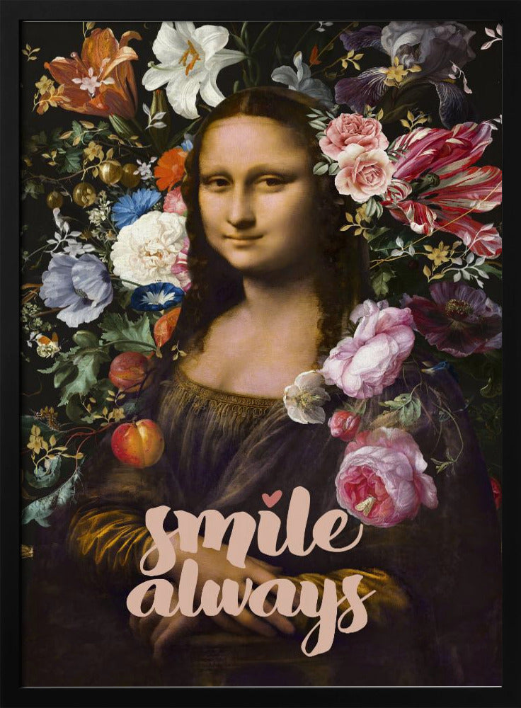 Lächeln Sie immer, Mona Lisa | Poster
