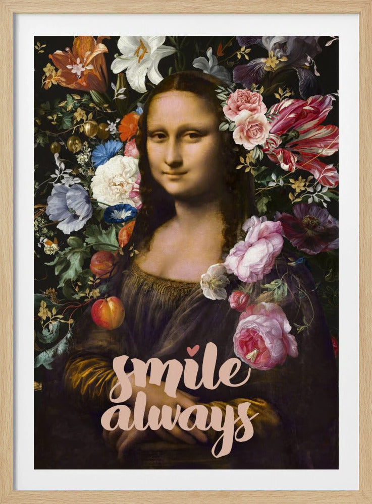 Lächeln Sie immer, Mona Lisa | Poster