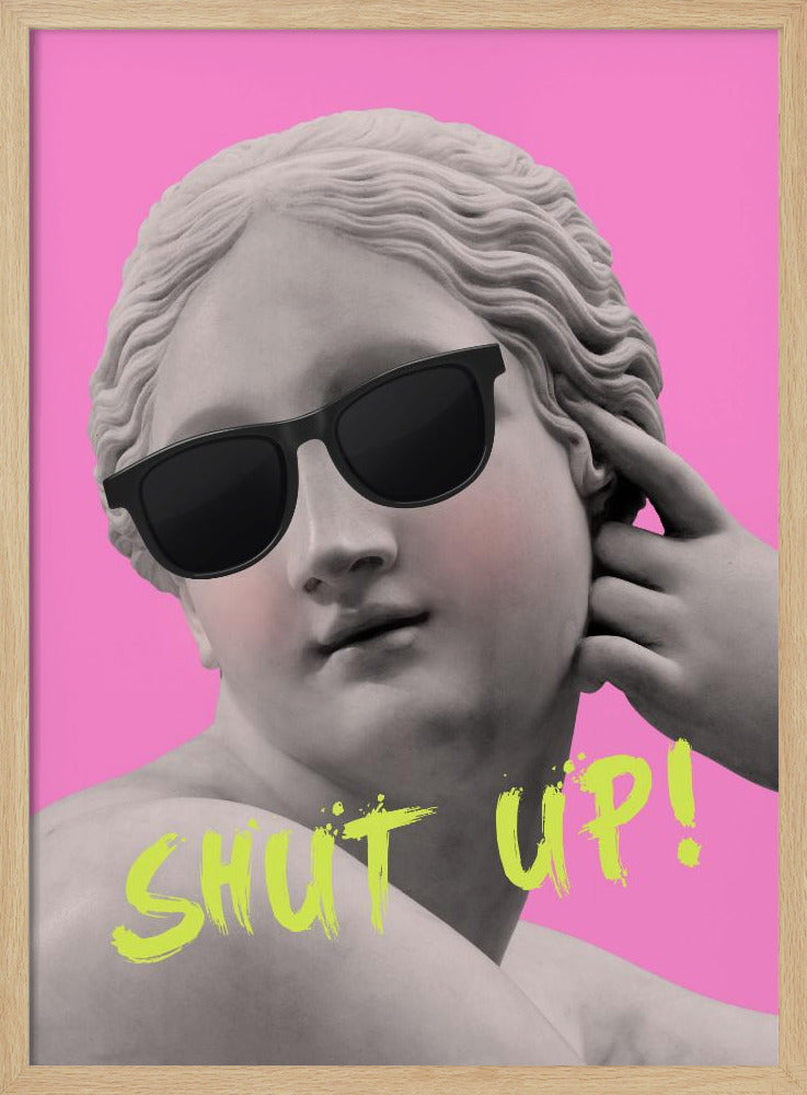 Shutuppinkyellow Ratioiso | Poster