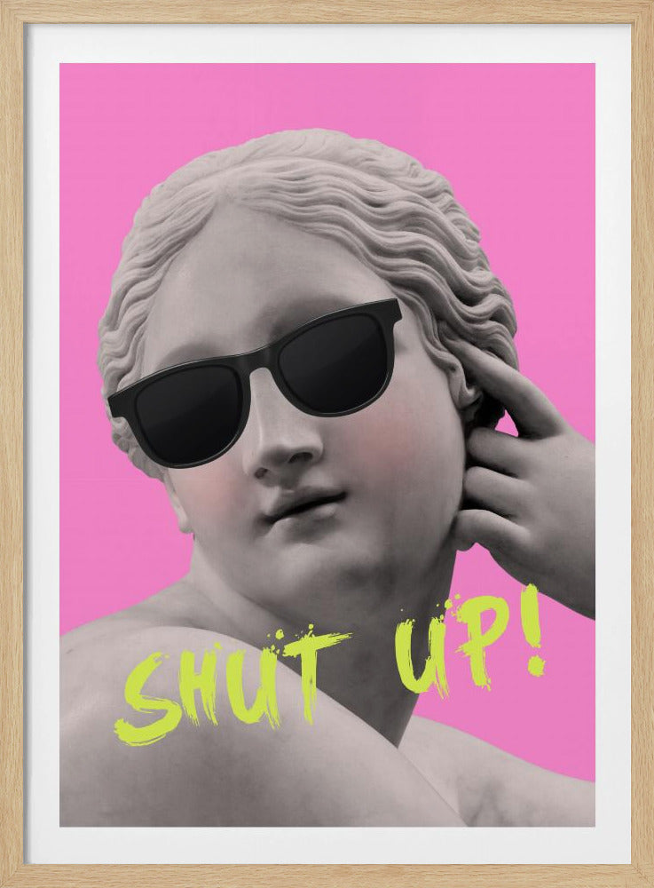 Shutuppinkyellow Ratioiso | Poster
