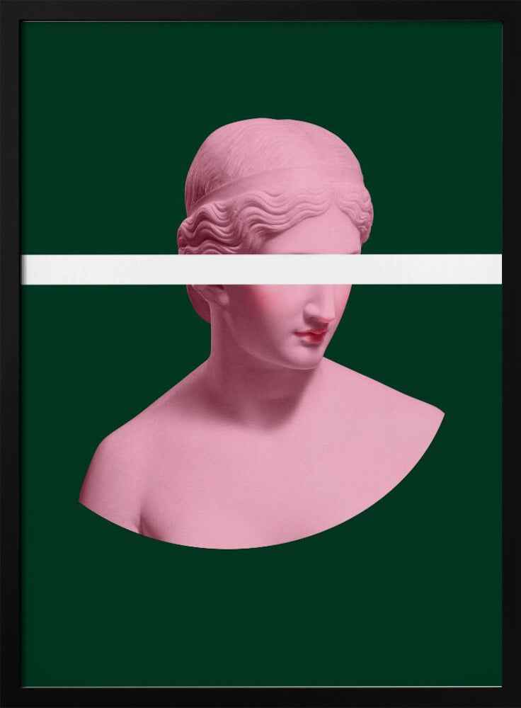 Rosa und grüne Artemis | Poster