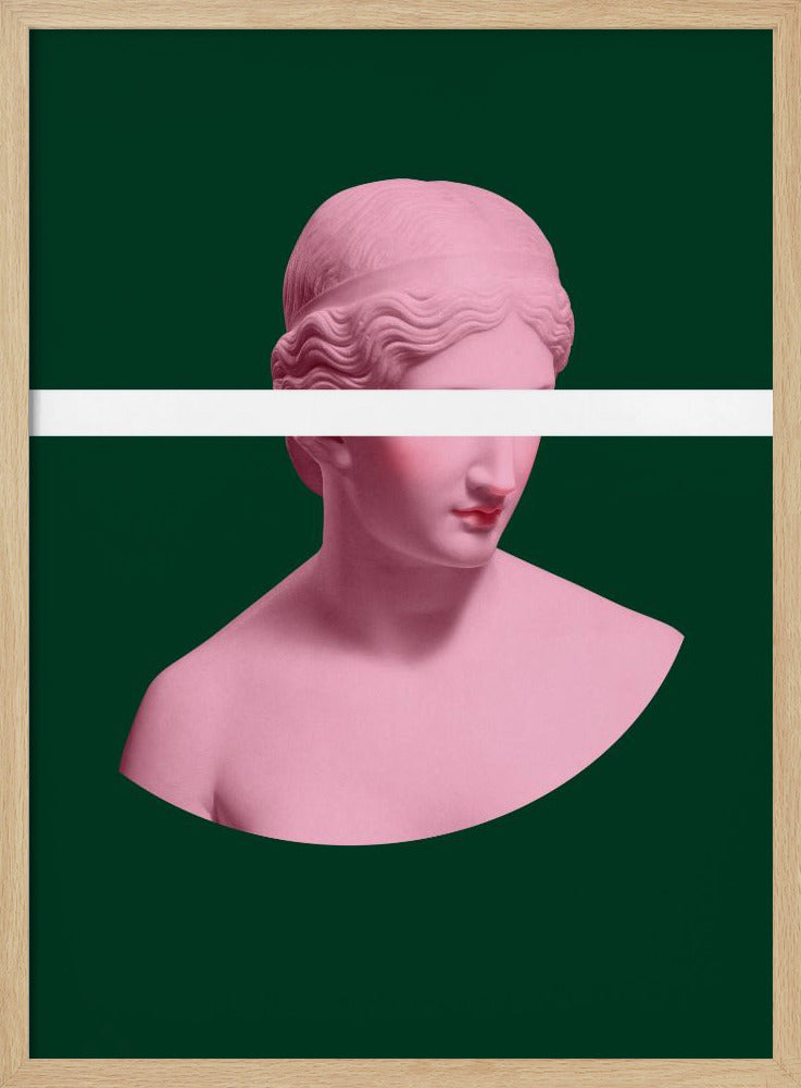 Rosa und grüne Artemis | Poster