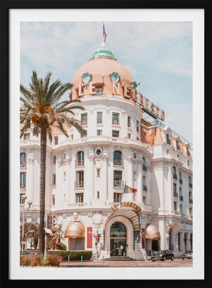 Gebäude an der französischen Riviera | Poster