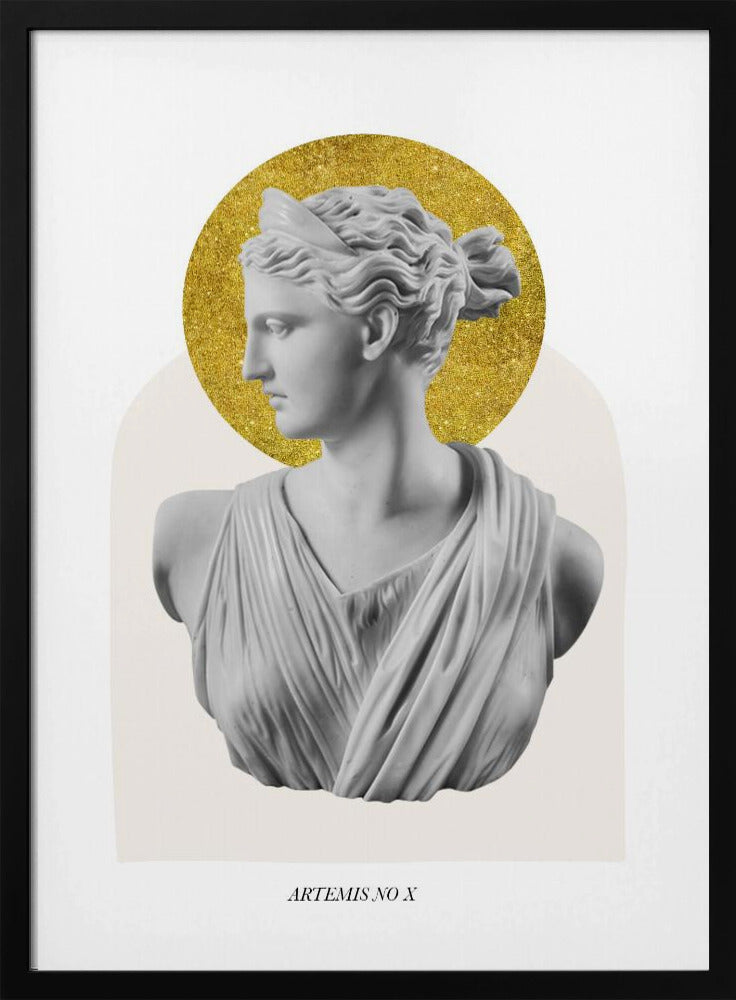 Goldene Göttin Artemis | Poster