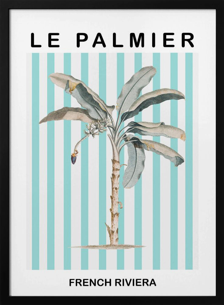 Gestreifte Palme | Poster