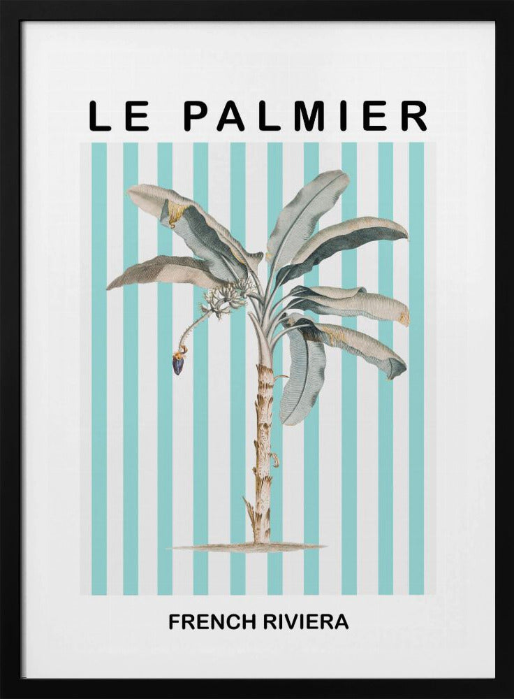 Gestreifte Palme | Poster
