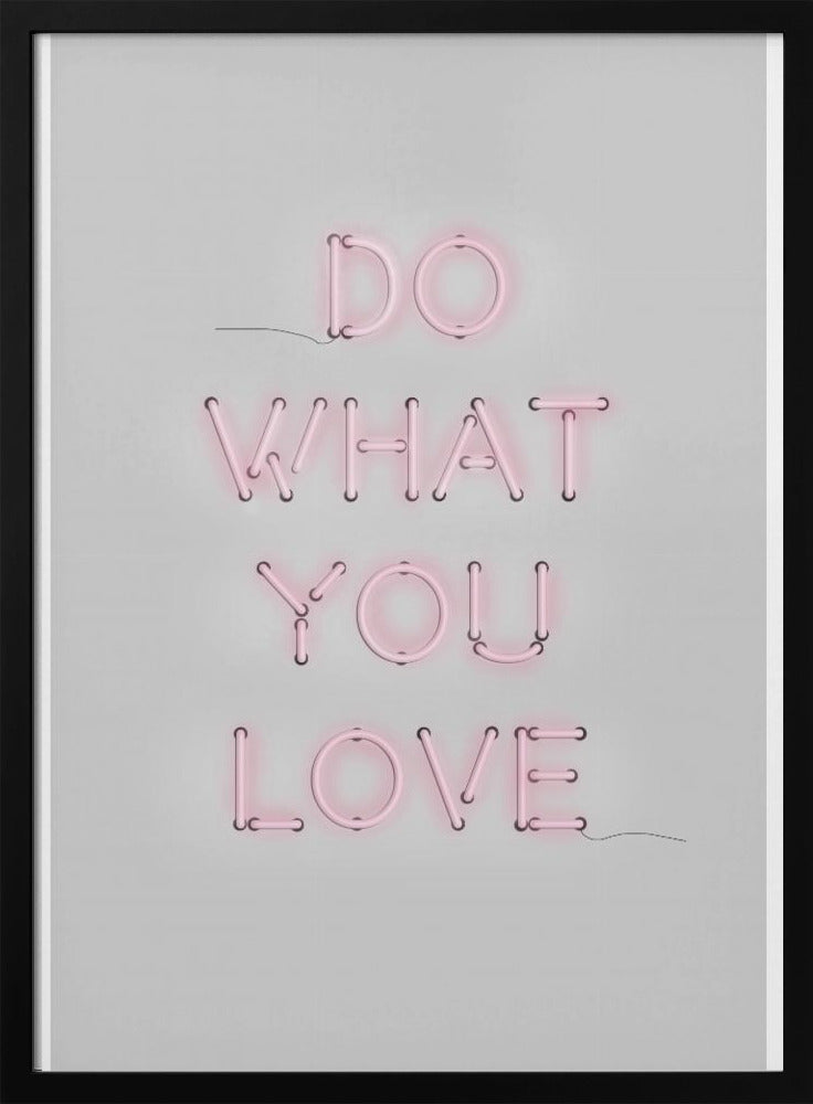 Neon Passion Botschaft | Poster