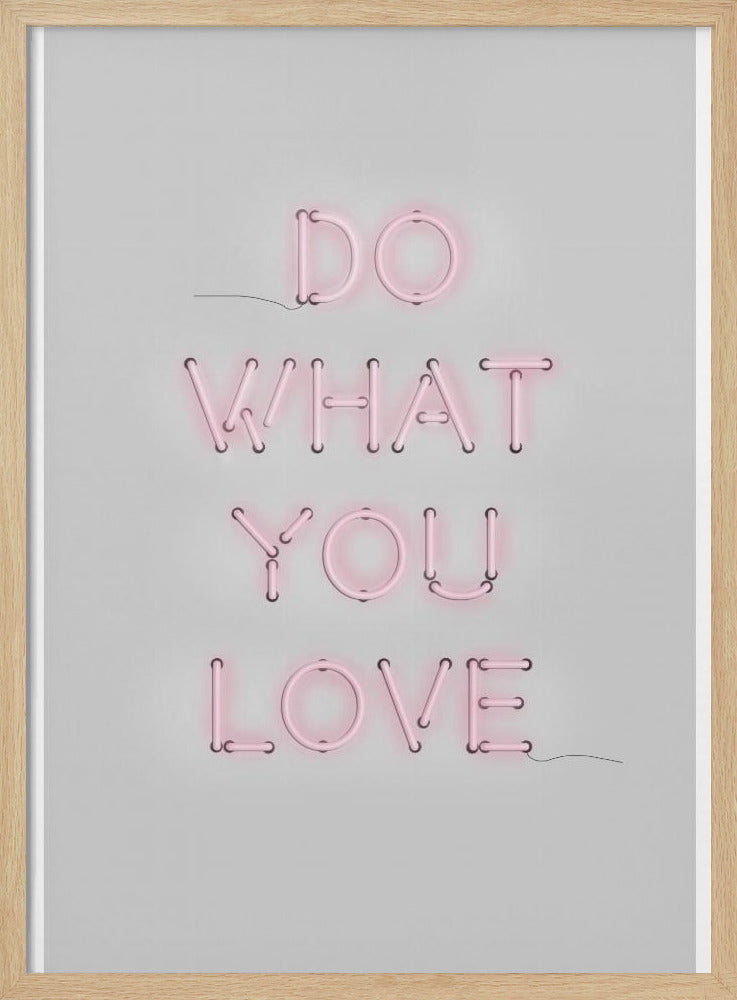 Neon Passion Botschaft | Poster