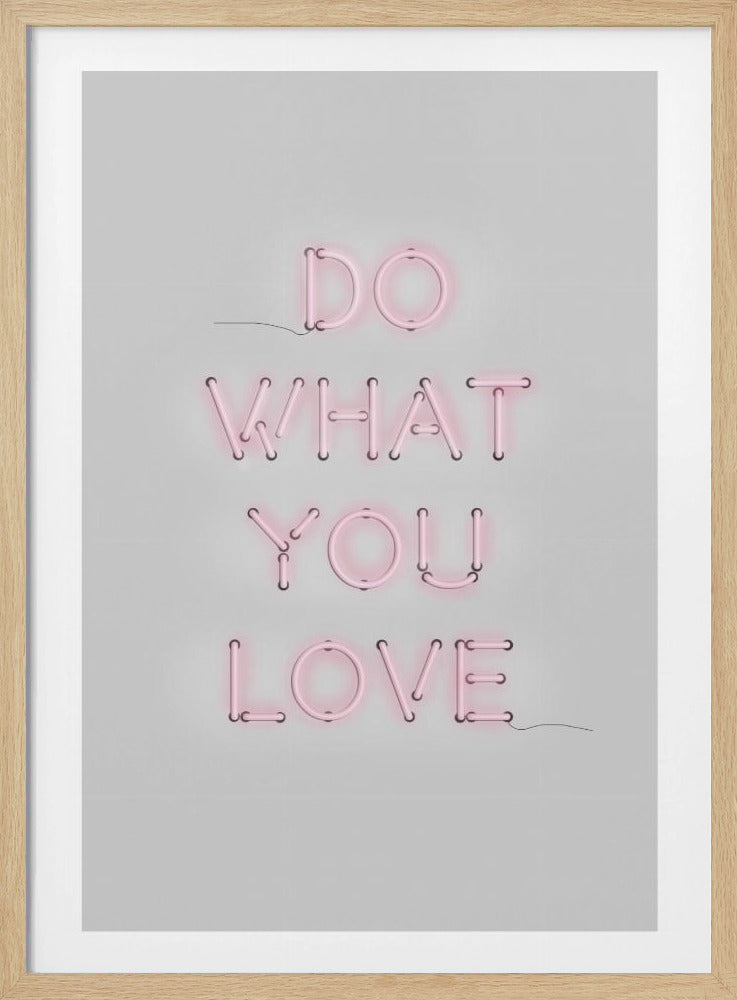 Neon Passion Botschaft | Poster