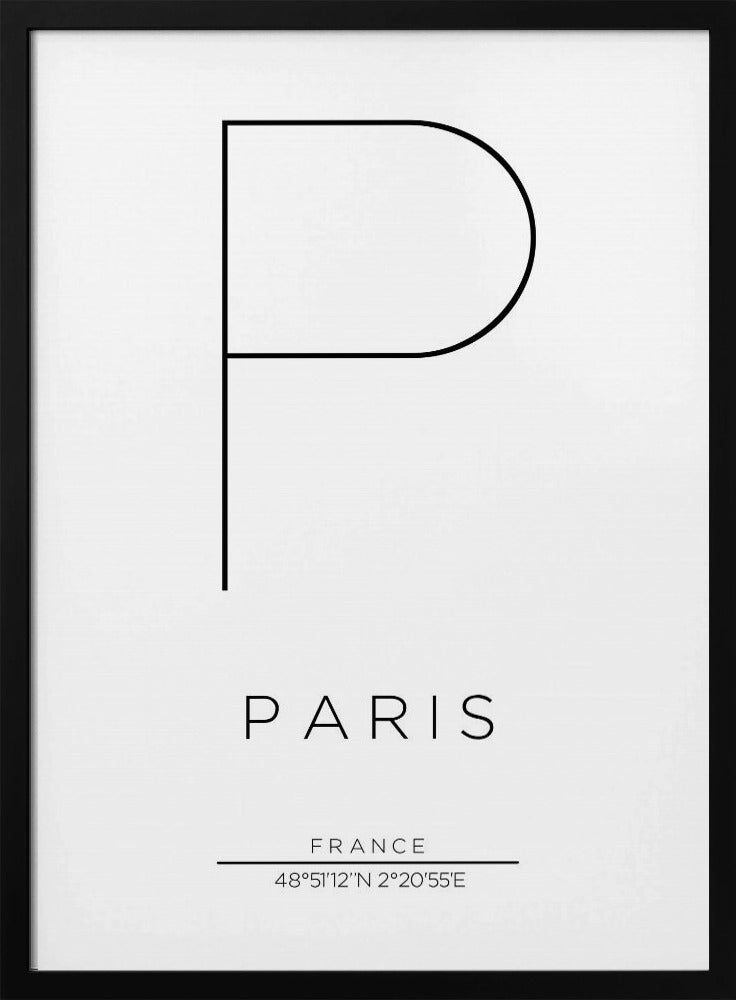 P: Pariser Koordinaten | Poster