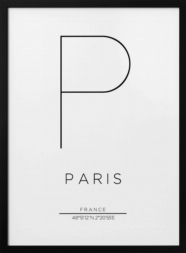 P: Pariser Koordinaten | Poster