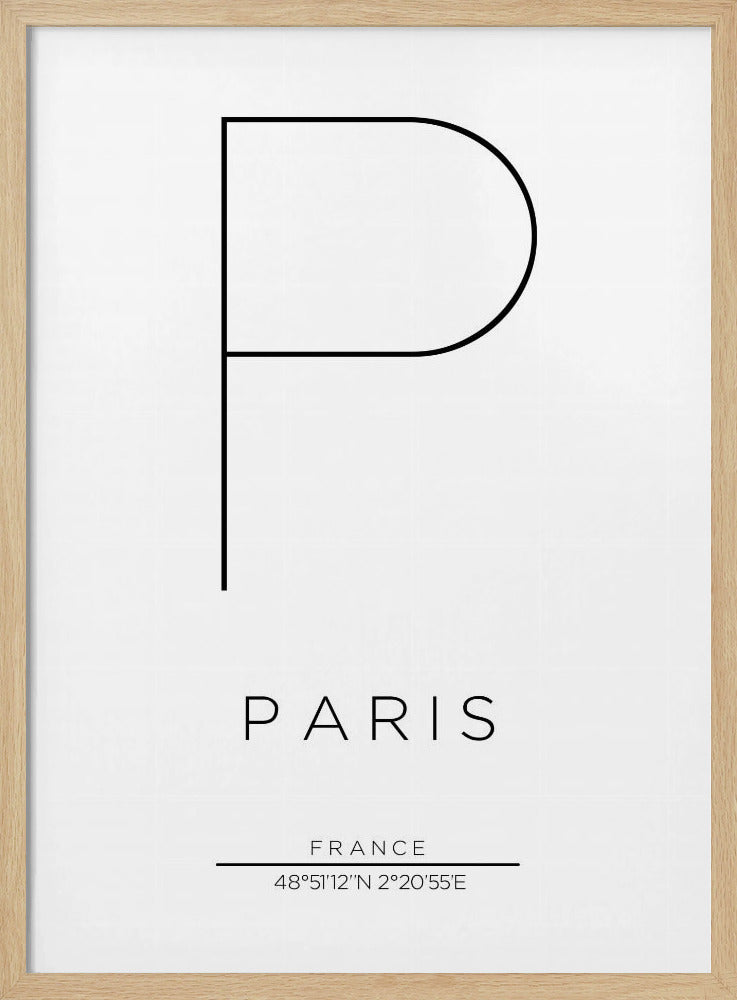 P: Pariser Koordinaten | Poster