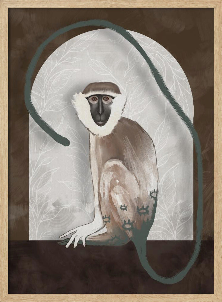 Die Grüne Meerkatze | Poster
