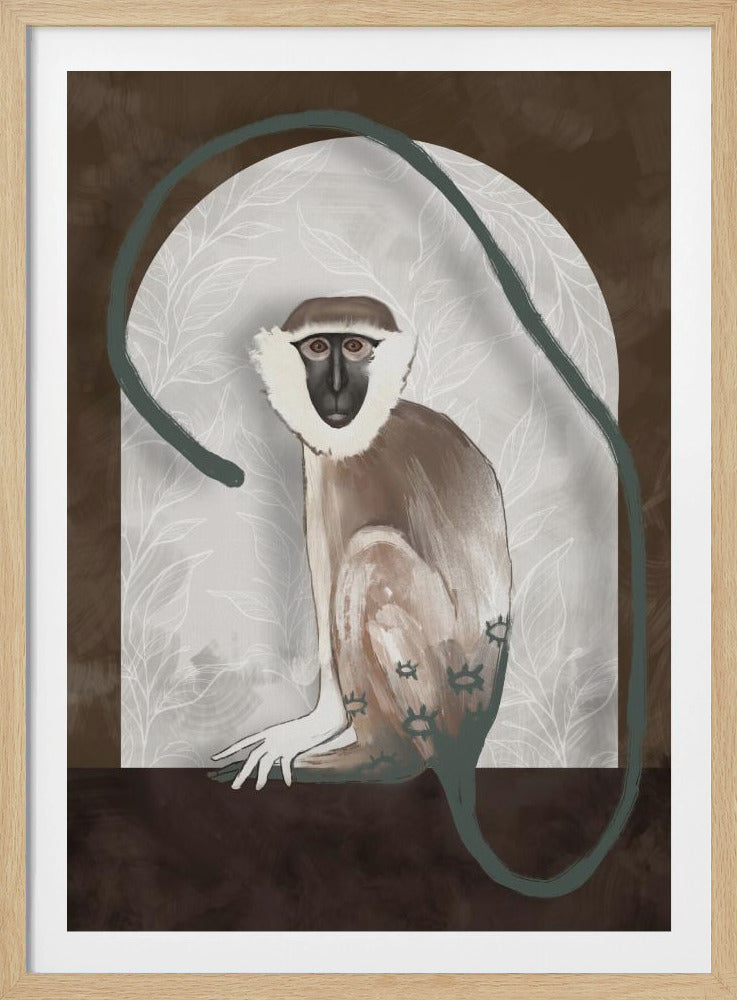 Die Grüne Meerkatze | Poster