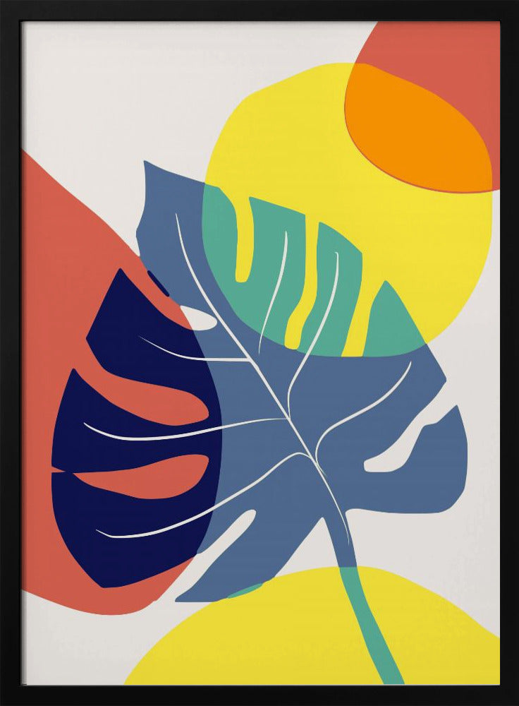 Lebendiger Blättertanz | Poster