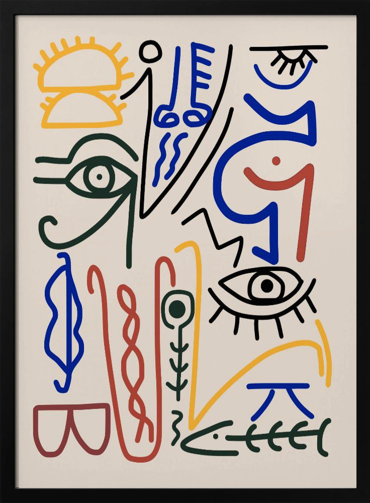 Mystische Symbole | Poster