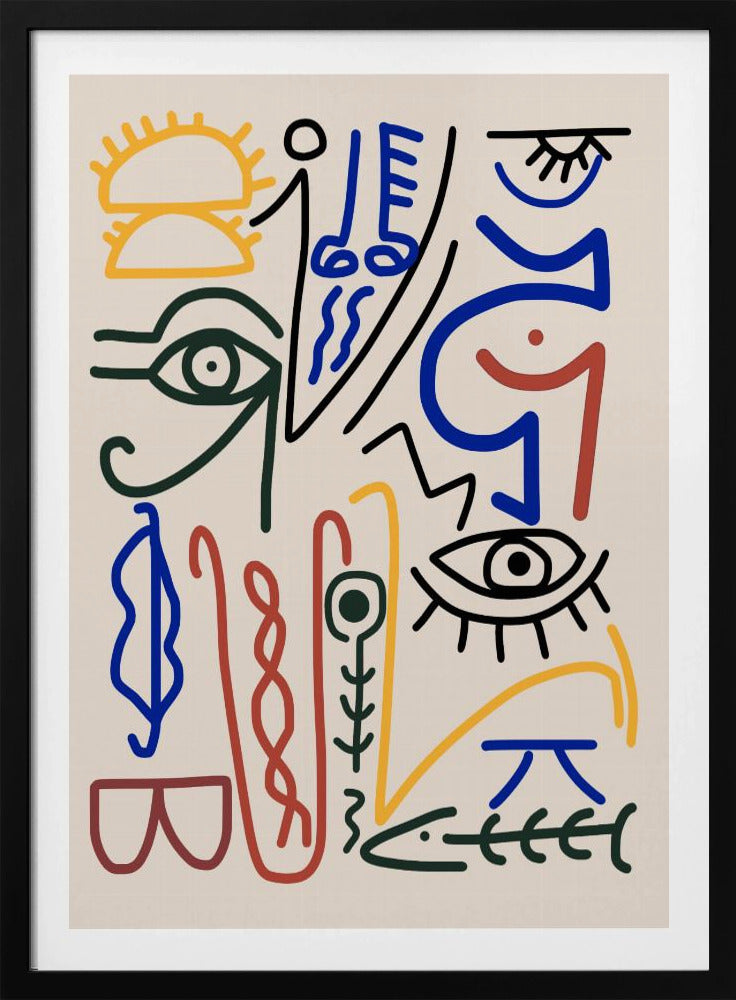 Mystische Symbole | Poster