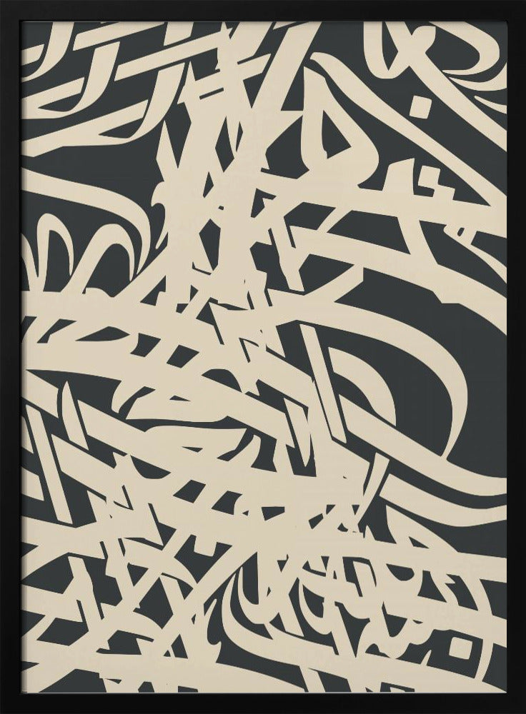 Dynamische Komposition aus Überlappungen | Poster