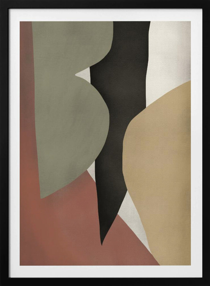 Tropische abstrakte Formen | Poster