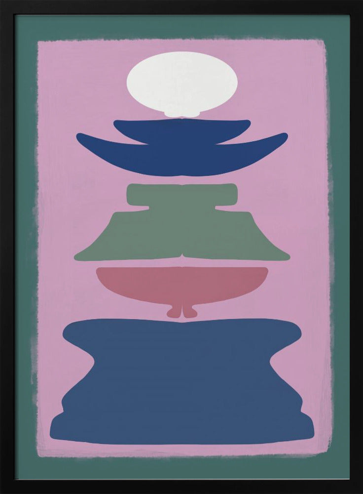 Kräftige, bunte Formen | Poster