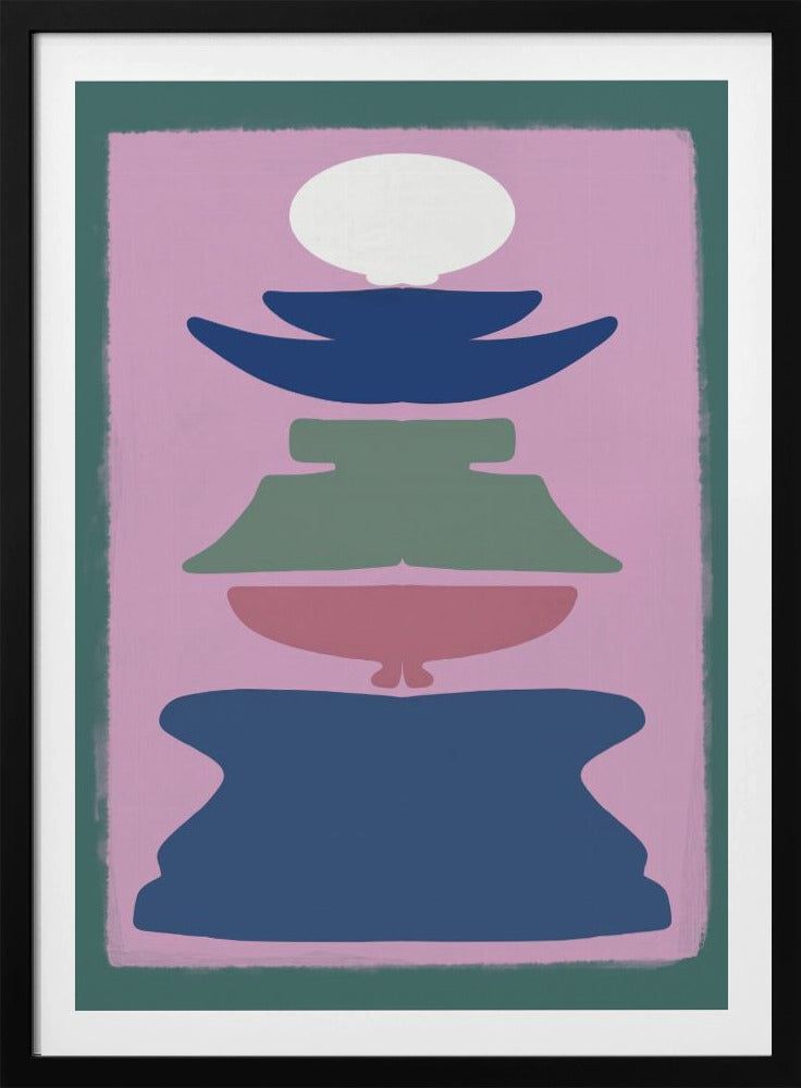 Kräftige, bunte Formen | Poster