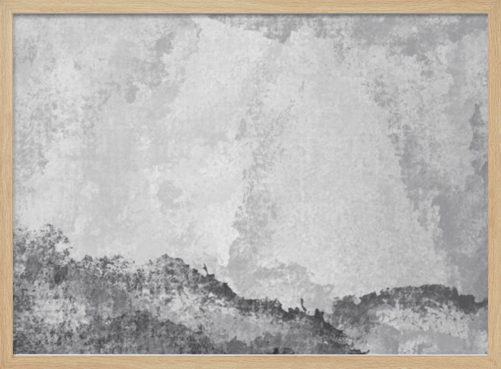 Graustufenberge | Poster