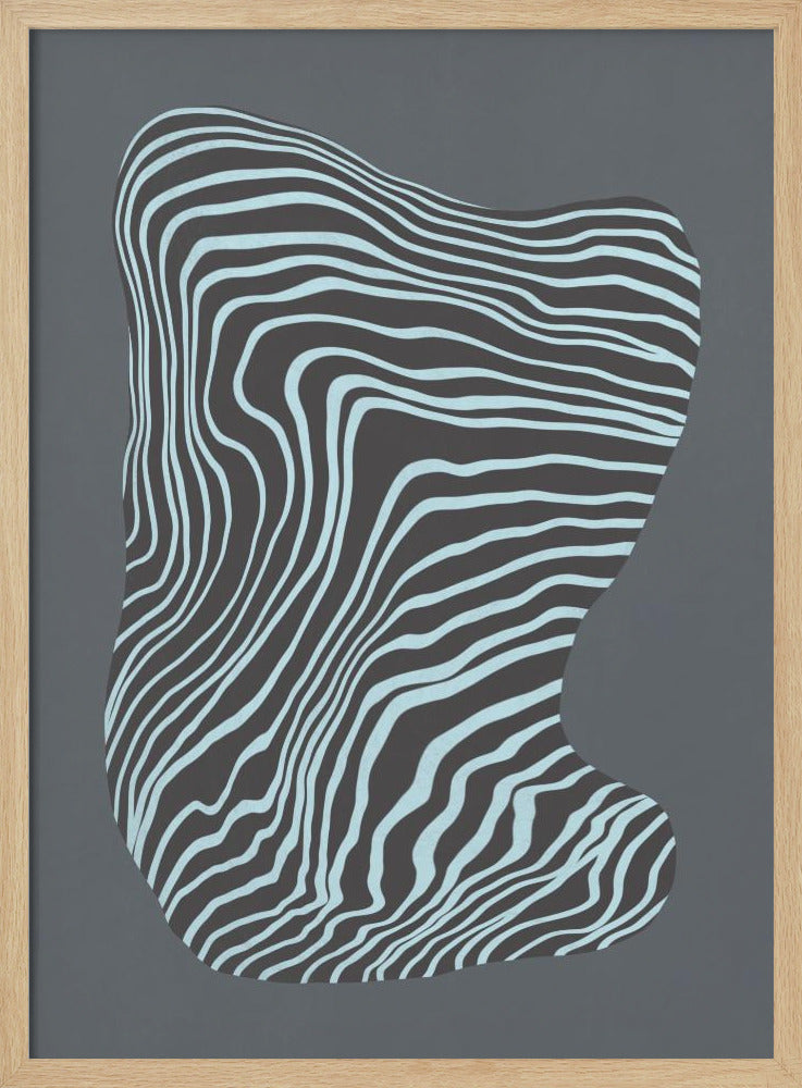 Strichzeichnungen in Space-Grau | Poster