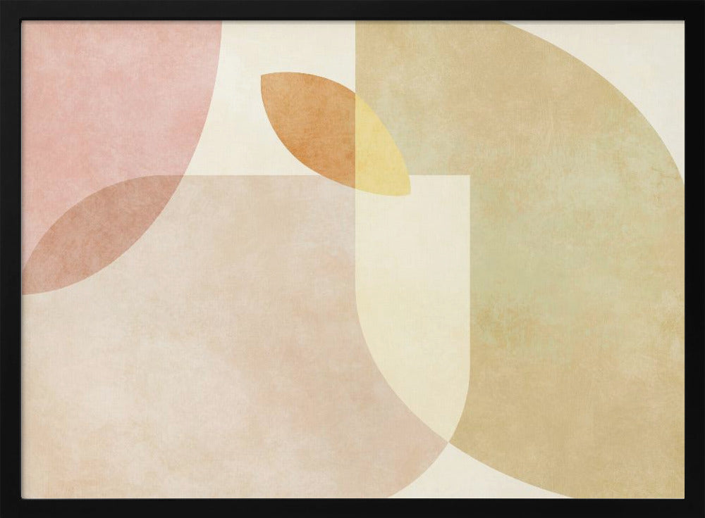 Aqua Shapes1 Kopie | Poster