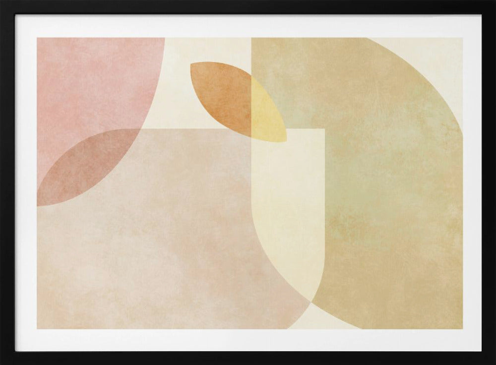 Aqua Shapes1 Kopie | Poster