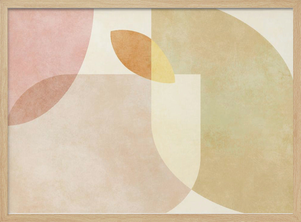 Aqua Shapes1 Kopie | Poster