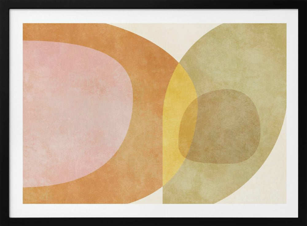Aqua Shapes3 Kopie | Poster