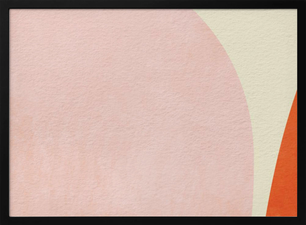 Warme Pastellgeometrie | Poster
