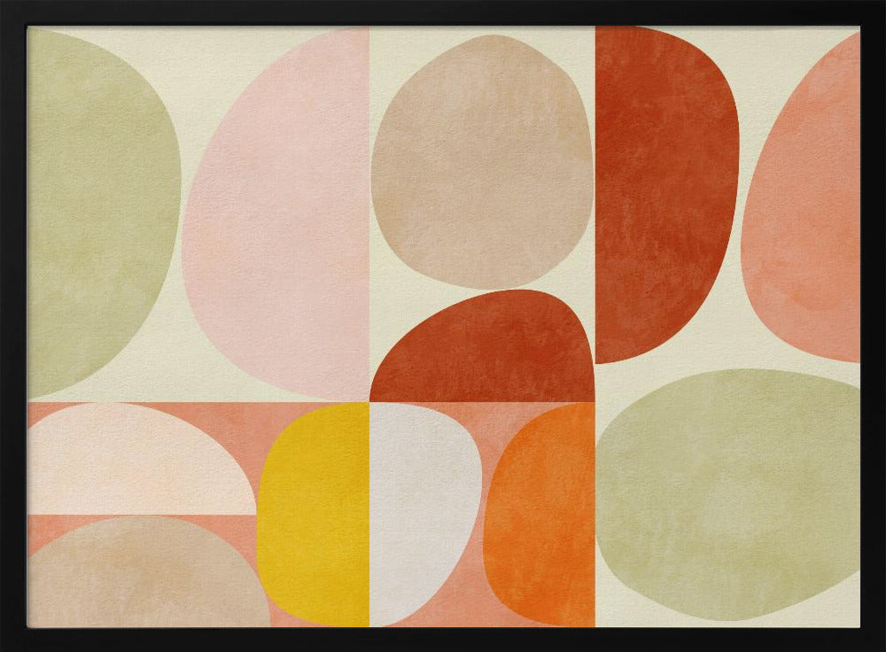 Pastel Geometry | Poster