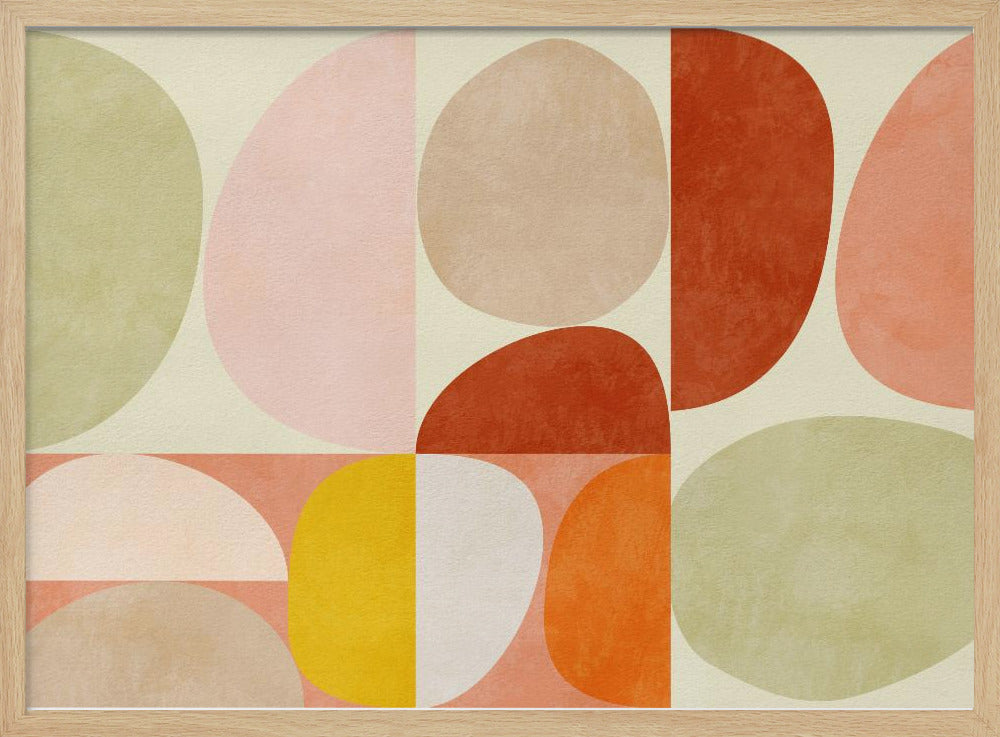 Pastel Geometry | Poster