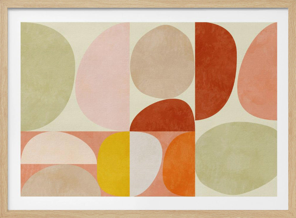 Pastel Geometry | Poster