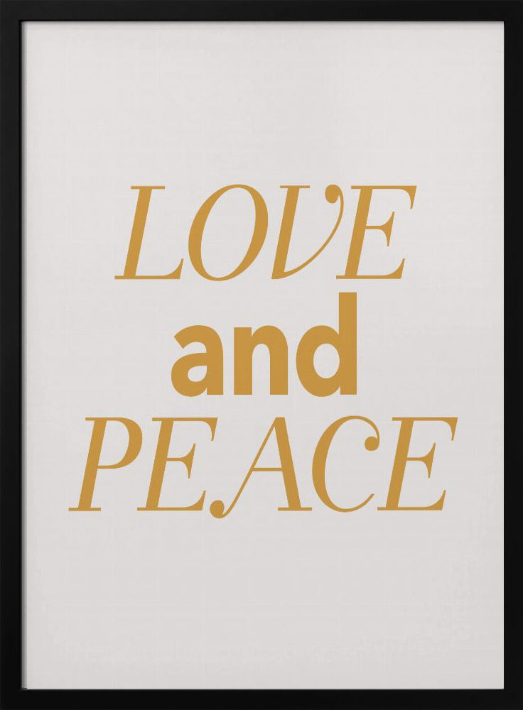 Liebe und Frieden | Poster