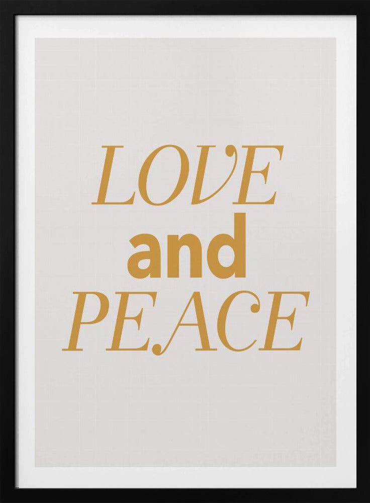 Liebe und Frieden | Poster