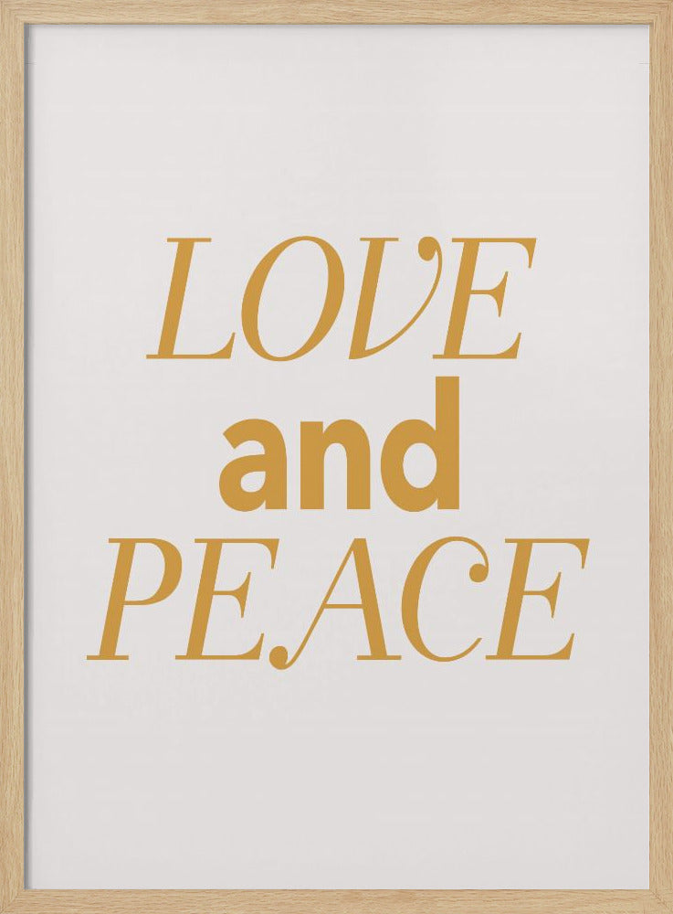 Liebe und Frieden | Poster