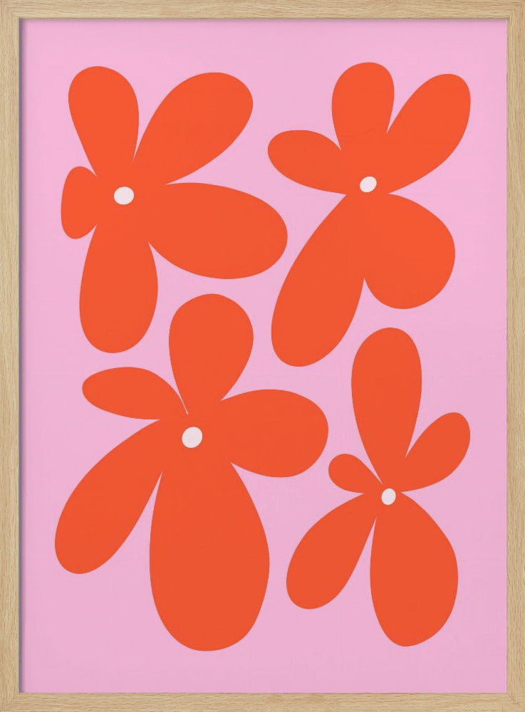 Orangenblütenparade | Poster
