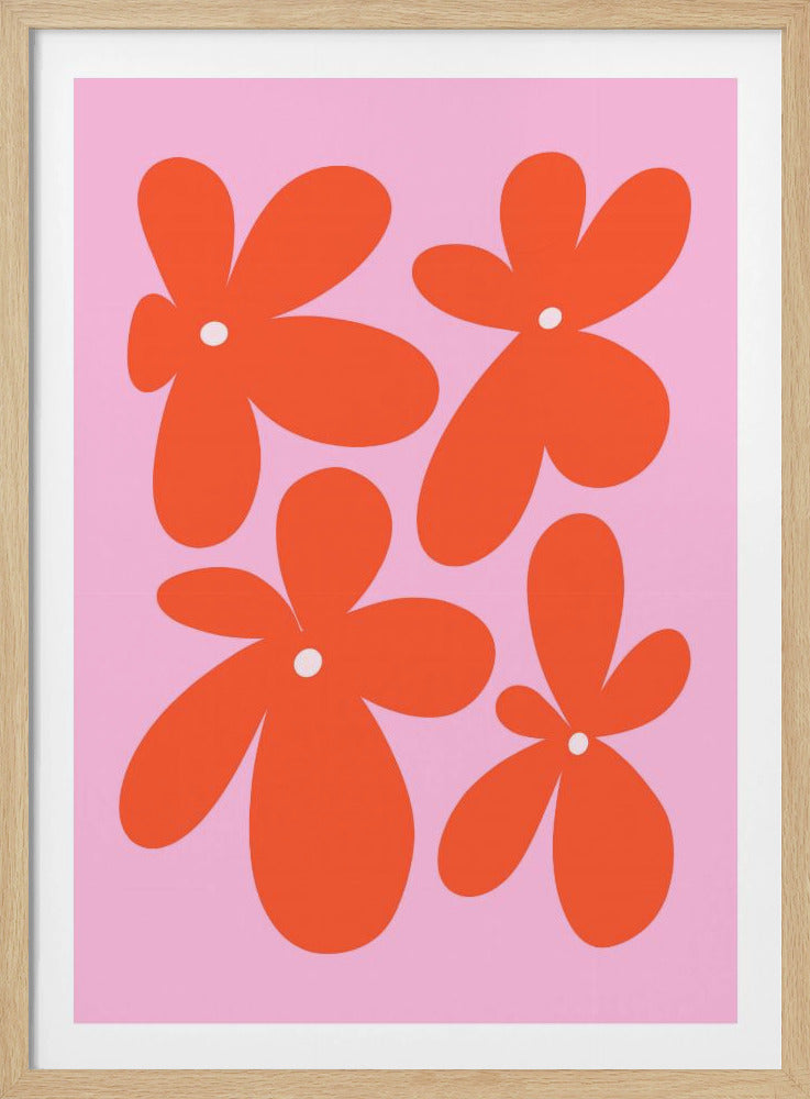 Orangenblütenparade | Poster