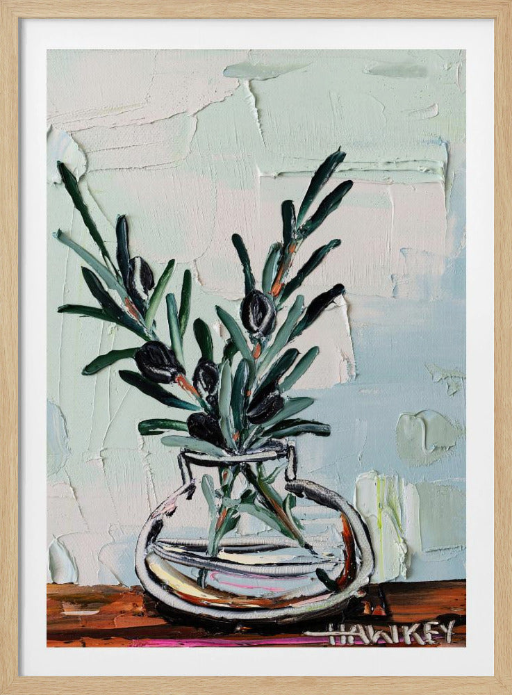 Rustikaler Olivenmeister | Poster