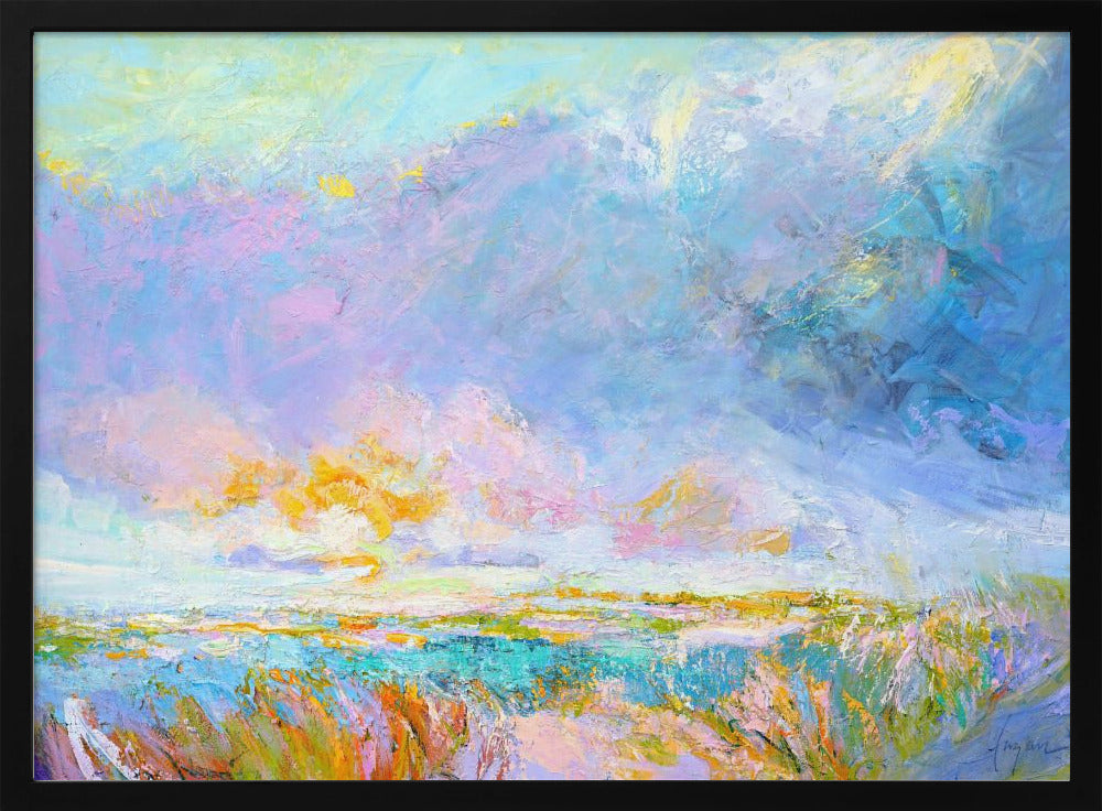 Pastell Horizont Glühen | Poster