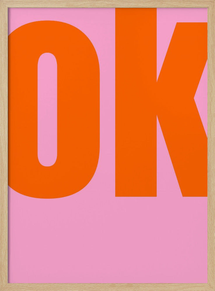 Bold Pink Statement | Poster