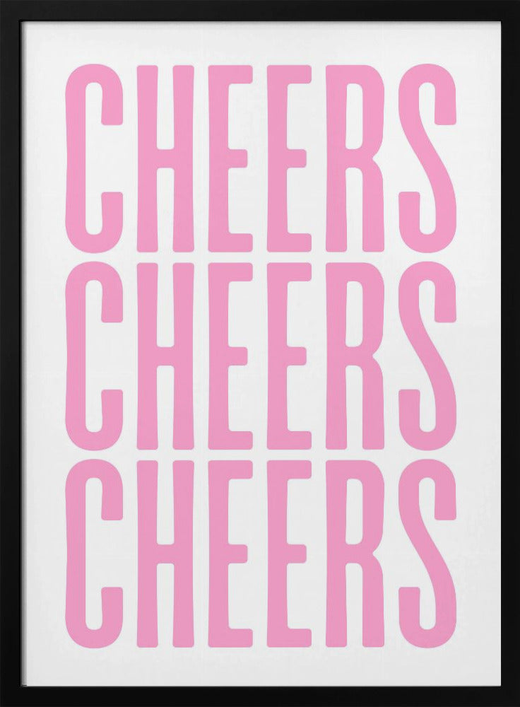 Dreifaches Cheers-Display | Poster