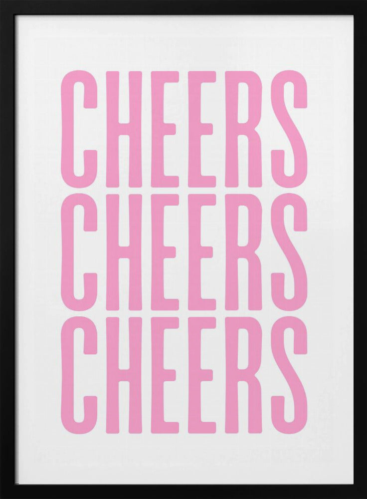 Dreifaches Cheers-Display | Poster