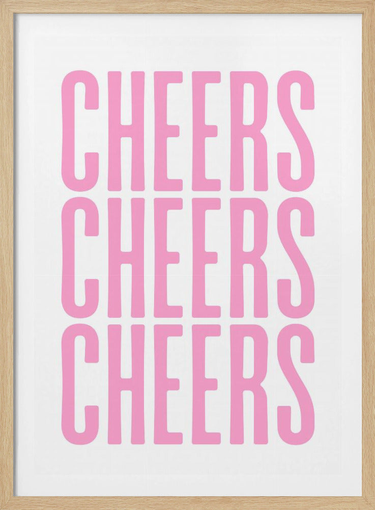 Dreifaches Cheers-Display | Poster