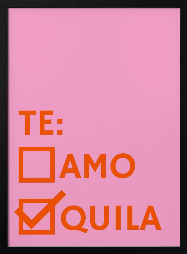 Tequila-Auswahl | Poster