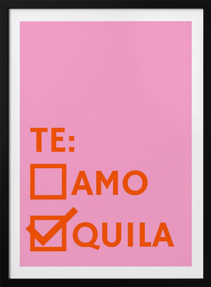 Tequila-Auswahl | Poster